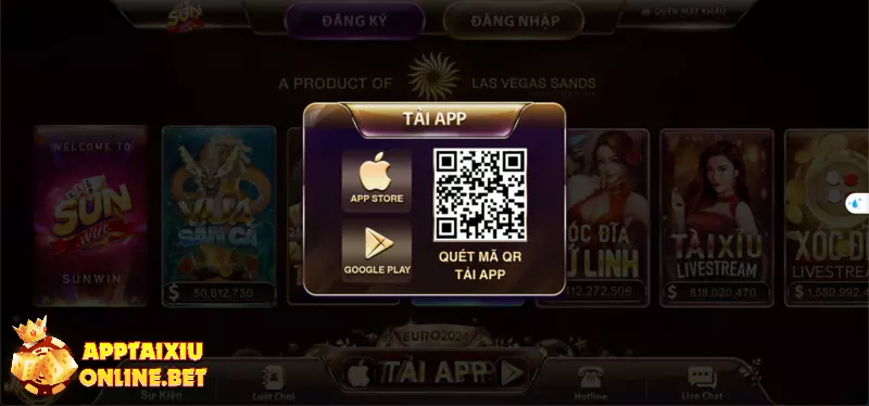 Tải app tài xỉu online dễ dàng và nhanh gọn bằng link và mã QR